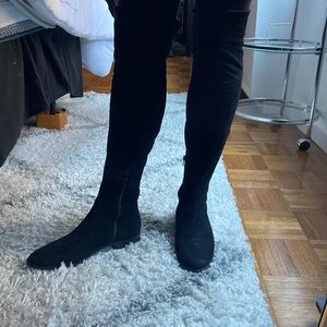Ivanka Trump Black Knee High Boots